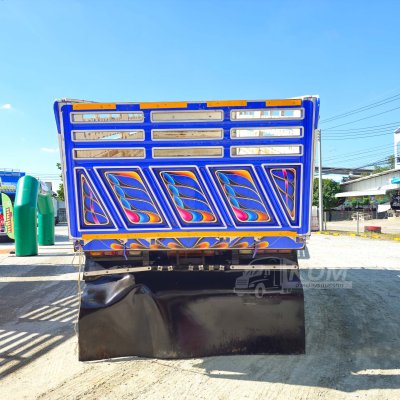 สิบล้อดั้มพ์ HINO FM2P 380 แรง ปี 2561 + หางดั้ม สามเพลา อู่สามมิตร ปี 2561