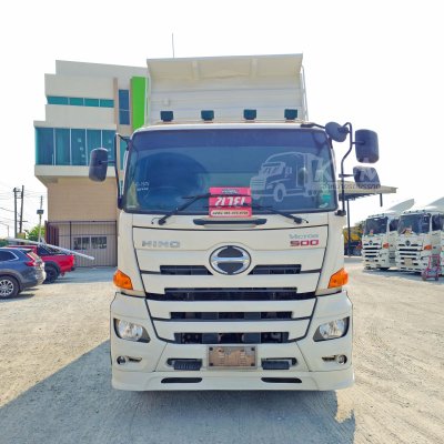 สิบล้อดั้มพ์ HINO FM1A 344 แรงม้า ปี 66 + หางดั้มพ์ สองเพลา อู่แม็กเทรลเลอร์ ปี 65