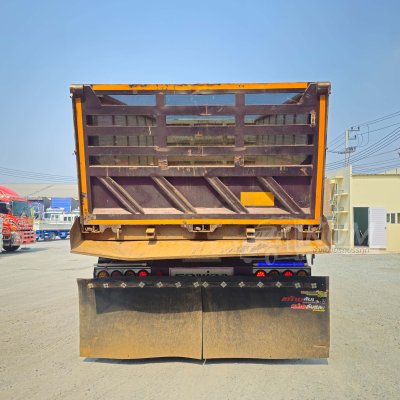 หกล้อดั้มพ์ ISUZU FTR 240 แรง ปี 2565 + หางดั้มพ์ สองเพลา อู่เดอะฟินิกซ์ ปี 2565