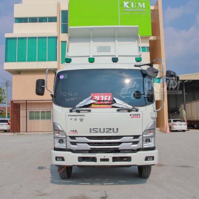 หกล้อดั้มพ์ ISUZU FRR 210 แรง ปี 2566
