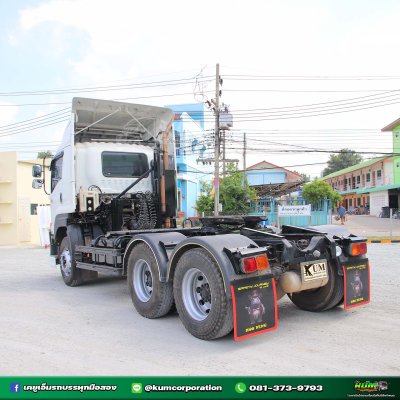 สิบล้อหัวลาก ISUZU GXZ 360 แรงม้า ปี 61 เข้าใหม่
