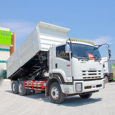 สิบล้อดั้มพ์ ISUZU FXZ 360 แรง ปี 2557