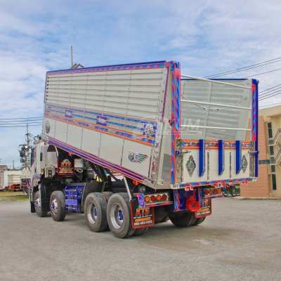 สิบสองล้อดั้มพ์ ISUZU FYH 360 แรง ปี 2556