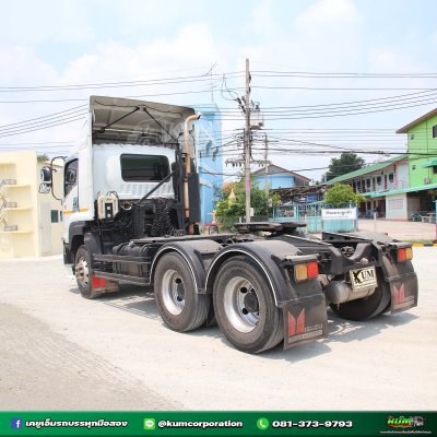 สิบล้อหัวลาก ISUZU GXZ 360 แรงม้า ปี 56