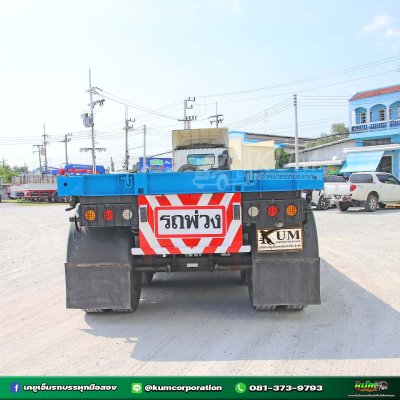 สิบล้อหัวลาก HINO VICTOR 500 344 แรงม้า ปี 64+ หางพื้นเรียบ สามเพลา อู่ PANUS ปี 64