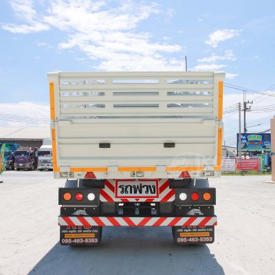 หกล้อดั้มพ์ HINO FC9J 210 ปี 2564 + หางดั้มพ์ อู่แก้วเจริญสีทอง ปี 2564
