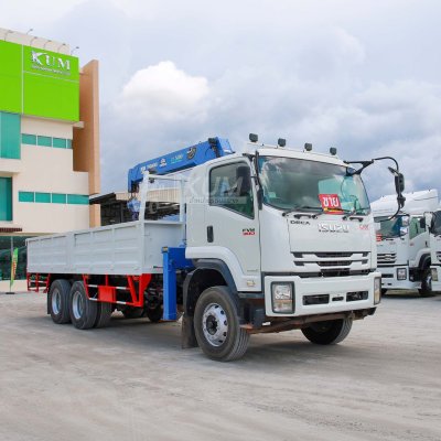 สิบล้อเครน ISUZU FVM 300 แรง ปี 2560