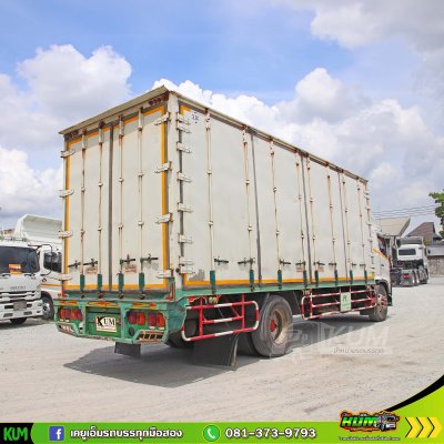 หกล้อตู้สิบบาน HINO QDR 500 212 แรงม้า ปี 56 จองด่วน
