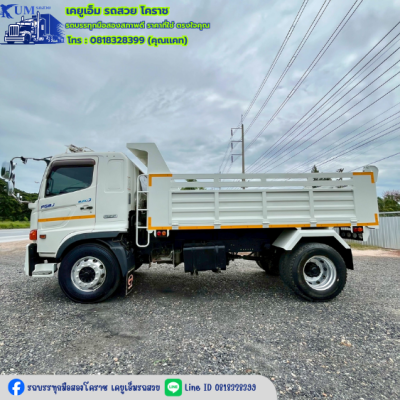 หกล้อดั้มพ์ HINO 260 เเรง รถปี 60