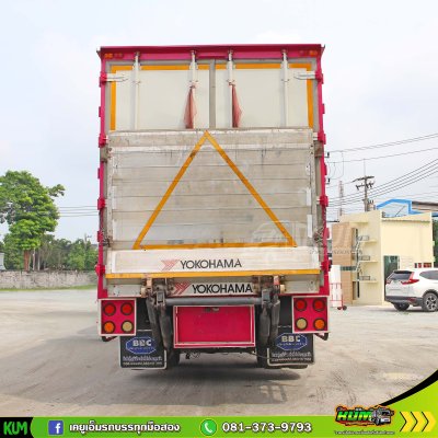 ผ่อน ลด ดอก สิบล้อตู้สิบบาน HINO 240 แรงม้า ปี 59