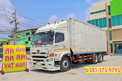 สิบล้อตู้สิบบาน HINO FL8J 260 แรง ปี 2561