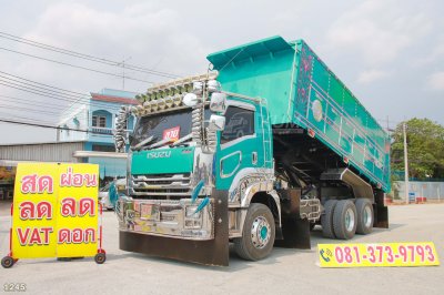 สิบล้อดั้มพ์ ISUZU FXZ 360 แรง ปี 2565