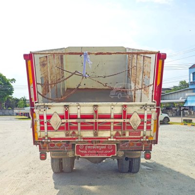 หกล้อดั้มพ์ ISUZU FRR 210 แรงม้า ปี 65 ไมล์น้อยหลักหมื่น