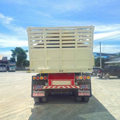 สิบล้อหัวลาก HINO VICTOR 500 344 แรงม้า ปี 66+หางเซมิดั้มพ์ สองเพลา อู่เดอะซัน ปี 65