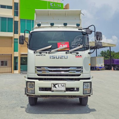 สามมิตรแท้ ISUZU FXZ 360 แรงม้า ปี 65 + หางดั้มพ์ สามเพลา อู่สามมิตร ปี 65