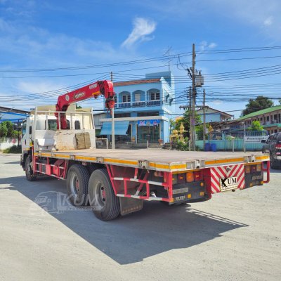 สิบล้อเครน ISUZU FVM 240 แรงม้า ปี 56 เครน UNIC 5 ตัน 5 ปลอก ‼สภาพดี Sาคาโคตรถูก