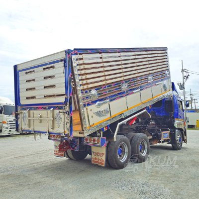 สิบล้อดั๊มพ์ HINO FM 344 แรงม้า ปี 66 ดั๊มพ์เกษตรชุดใหญ่คนนิยมใช้