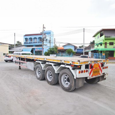 หางพื้นเรียบ สามเพลา อู่สามมิตร ปี 64