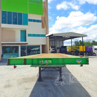 หางพื้นเรียบ สามเพลา อู่ RCK ปี 66