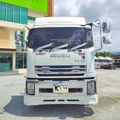 สิบล้อหัวลาก ISUZU GXZ 360แรง ปี 60 สวยมากๆ คัสซีGT ไอดีทอง
