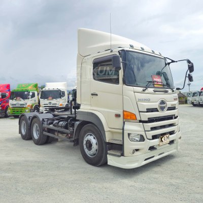 สิบล้อหัวลาก HINO FM 344 แรงม้า ปี 66 มีระบบเป่าปูนผง