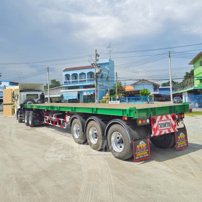 สิบล้อหัวลาก HINO FM1A 344 แรง ปี 65 + หางพื้นเรียบ สามเพลา อู่ RCK ปี 60 สิบล้อหัวลาก HINO FM1A 344 แรง ปี 65 + หางพื้นเรียบ สามเพลา อู่ RCK ปี 60