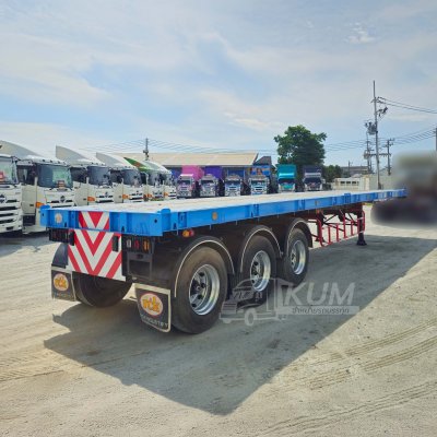 หางพื้นเรียบ สามเพลา อู่ RCK ปี 61