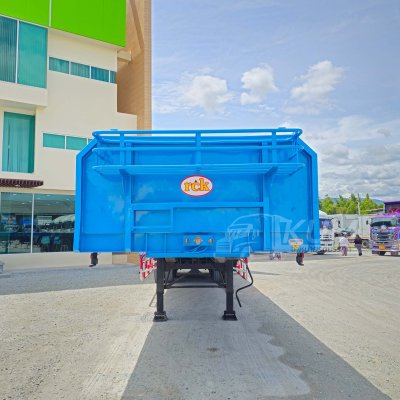 หางพื้นเรียบ สามเพลา มีบังเกอร์ อู่ RCK ปี 64