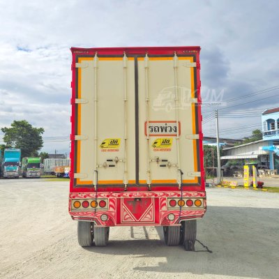 หางตู้เข้าใหม่ หางพ่วงตู้สิบบาน สองเพลา อู่ปิติ ปี 65