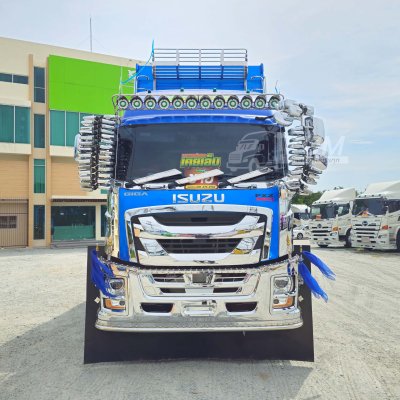 ISUZU FXZ 360 แรงม้า ปี 66 + หางดั้มพ์ สามเพลา อู่เดอะฟินิกซ์ ปี 65