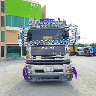 เข้าใหม่ ปีใหม่ ไมล์น้อย สิบล้อหัวลาก ISUZU GXZ 360 ปี 2566 หัวลากสวยๆ