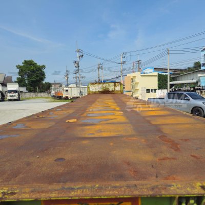 สิบล้อหัวลาก HINO FM 344 แรง ปี 56 + หางพื้นเรียบ อู่ BPT ปี 58