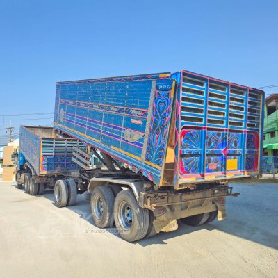 สิบล้อดั้มพ์ HINO FM2P 380 แรง ปี 2564  + หางดั้มพ์  สามเพลา  อู่พงศ์ไพบูลย์ ปี 2564