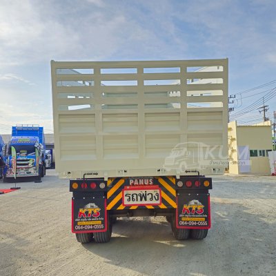 สิบล้อดั้มพ์ ISUZU FXZ 360 แรง ปี 65 + หางดั้มพ์ สามเพลา อู่พนัส ปี 65