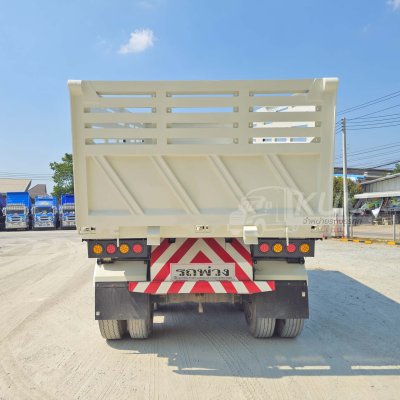 สิบล้อดั้มพ์ HINO VICTOR 500 344 แรงม้า ปี 65+หางดั้มพ์ สามเพลา อู่เดอะฟีนิกซ์ ปี 65