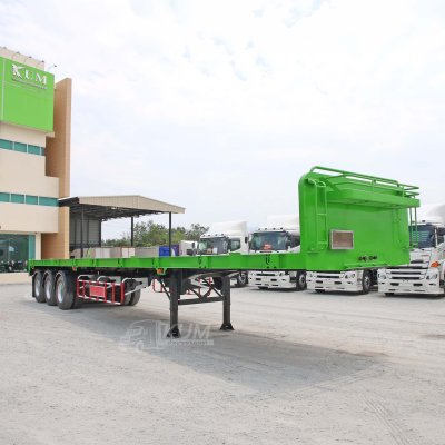 หางพื้นเรียบ สามเพลา อู่ส.สมบัติ ปี 2561