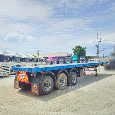 หางพื้นสวยๆ หางพื้นเรียบ สามเพลา อู่ Wafa ปี 65