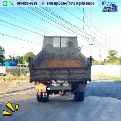 HINO รถหกล้อดั้มพ์ 3 คิว ปี 64 เครื่อง150