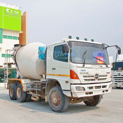 สิบล้อโม่ปูน HINO FM1A 330 แรง ปี 2556