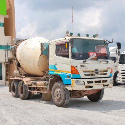 สิบล้อโม่ปูน HINO FM1A 330 แรง ปี 2555