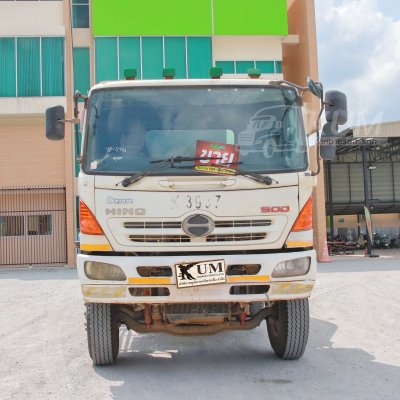 สิบล้อโม่ปูน HINO FM1A 330 แรง ปี 2555