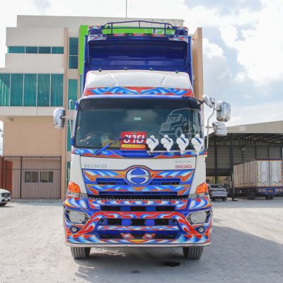 สิบล้อดั้มพ์ HINO FM1A 344 แรง ปี 2561 + หางดั้มพ์ อู่เดอะฟินิกซ์ ปี 2561