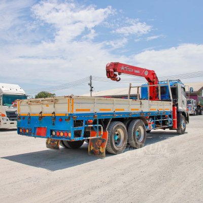 สิบล้อเครน Unic HINO FG8J 240 แรง ปี 2559