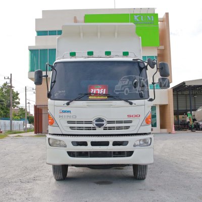 สิบล้อดั้มพ์ HINO 344 แรง ปี 56 + หางดั้มพ์ สามเพลา อู่สหกิจ ปี 56