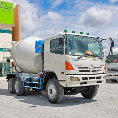 สิบล้อโม่ปูน HINO FM1A 330 แรง ปี 2555