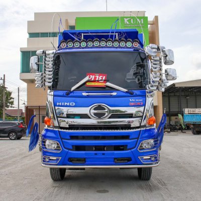 สิบล้อดั้มพ์ HINO FM2P 380 แรง ปี 2565 + หางดั้มพ์ อู่ ส.สมบัติ ปี 2566