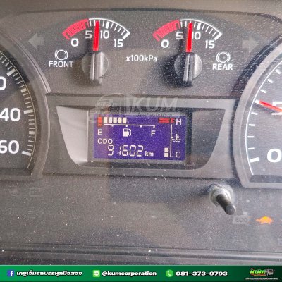 สิบล้อหัวลาก HINO VICTOR 500 344 แรงม้า ปี 66+หางเซมิดั้มพ์ สองเพลา อู่เดอะซัน ปี 65