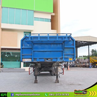 หางพื้นเรียบ สามเพลา อู่ WAFA ปี 65 ราคาถูก