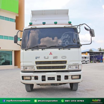 สิบล้อดั้มพ์ FUSO FV 380 แรงม้า ปี 55 กระบะสามมิตร ราคาถูกมาก
