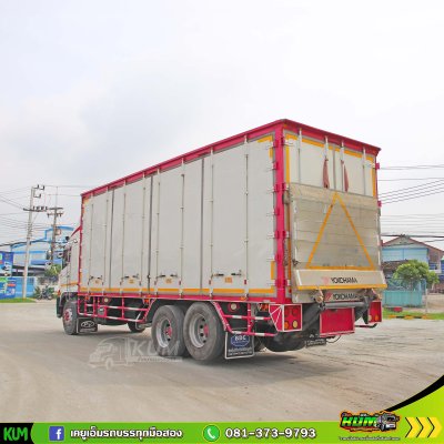 ผ่อน ลด ดอก สิบล้อตู้สิบบาน HINO 240 แรงม้า ปี 59
